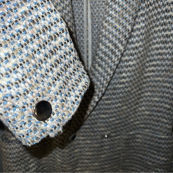ZARA Tweed oversized blazer - Picture 6 of 9
